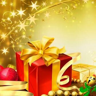 Christmas Presents iPad Wallpaper