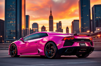 Pink Lamborghini Wallpaper