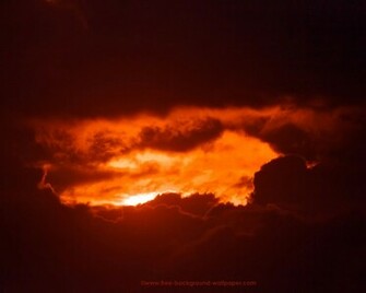 Fiery Sky Background Wallpaper Pixels