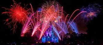 Magic Kingdom Fireworks Courtesy Disney Tourist
