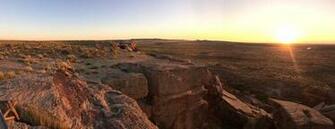 Sunset In The Painted Desert Petrified Forest National Park