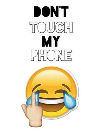 Don T Touch My Phone Bitch Image By Bobbym On Favim