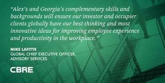 Cbre On Appoints Alex Andel And Georgia Collins Co