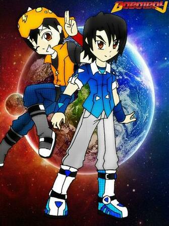 Boboiboy And Riz By Rizalramdan95