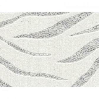 Home Zebra Silver Glitter Wallpaper By Graham And Brown