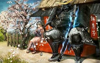 Samurai Art Anime Wallpaper HD Desktop