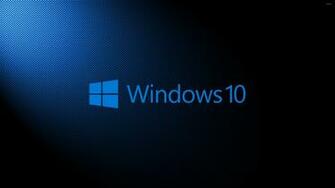 Windows Light Blue Text Logo On Carbon Fiber Wallpaper Computer