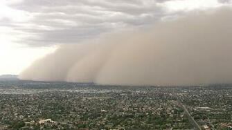 Dust Storm Blows Through Phoenix Nbc News