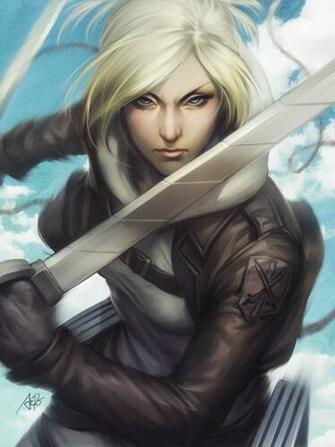 Annie Leonhardt Attack On Titan Zerochan Anime Image Board