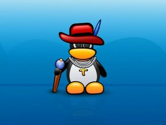 Red Hat Tux Wallpaper