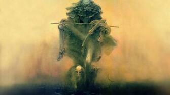 Zdzislaw Beksinski Surreal Art Wallpaper