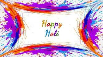 Happy Holi Colorful HD Image Wallpaper
