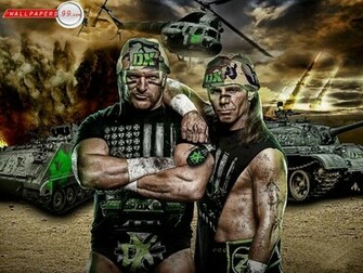 Dx Triple H Shawn Michael Wallpaper Wwe Superstars
