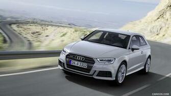 Audi A3 Color Florett Silver Front HD Wallpaper