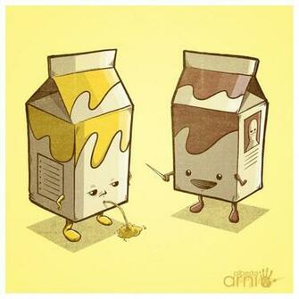Practical Milk Joke By Albertoarni