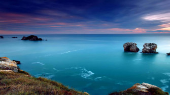 Ocean Blue Wallpaper