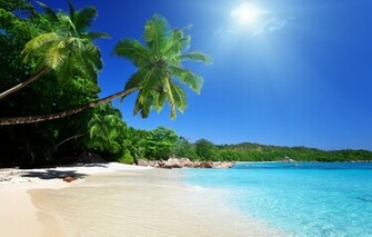 Tropical Beach Wallpaper