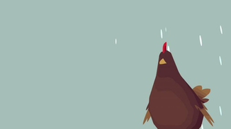 Took A Screenshot Of Chicken In Beseige Earlier And It Ended Up