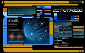 Star Trek Next Generation Lcars Science Console Screen I