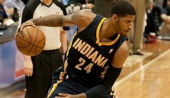 Paul George Slam Dunk Shot Double