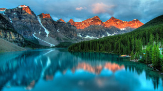 Nature Moraine Lake 4k Ultra HD Wallpaper