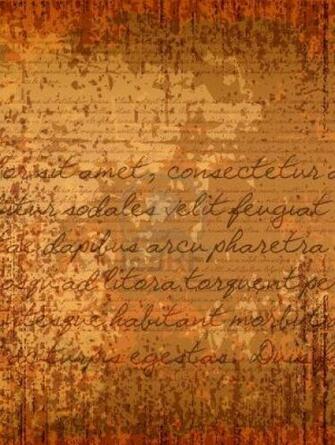 Stock Vector Parchment Background Sound Art