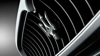 Maserati Car Logo Design Background HD Wallpaper