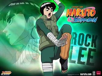 Rock Lee Naruto Shippuden Widescreen Wallpaper Image For Pc