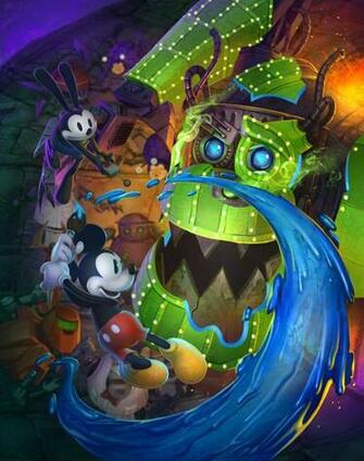 Epic Mickey Prima Guide Cover By Fenton1107