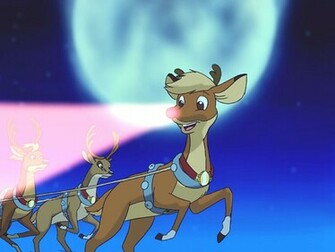 Rudolph Red Nosed Reindeer Wallpaper