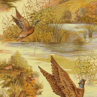 Mallard And Pheasant Wallpaper Colour Rasch From I Love Uk