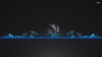 Thin Blue Line Wallpaper Sf