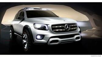 Mercedes Benz Glb Concept Design Sketch HD Wallpaper