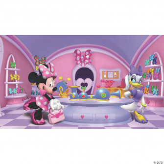 Minnie Fashionista Wallpaper Mural Oriental Trading