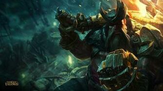 Gangplank New Splash League Of Legends Wallpaper