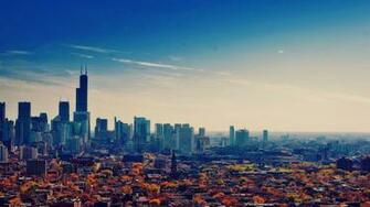 Usa Illinois Chicago Wolkenkratzer Gro Stadt Herbst