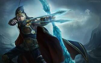 Papel De Parede Ashe League Of Legends