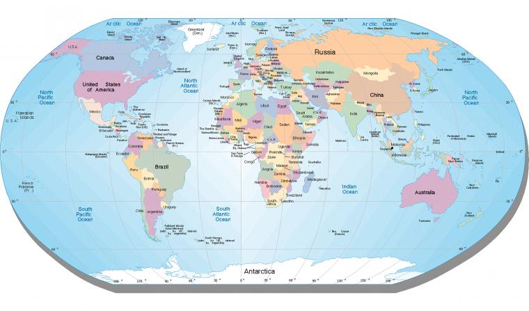 Global Map Wallpaper High Resolution