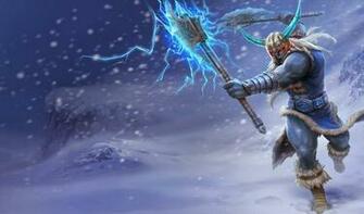 Olaf Desktop Background Lol Champion Wallpaper