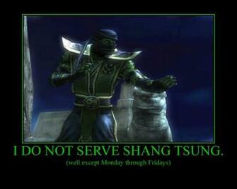 Do Not Serve Shang Tsung By Iamsubzero