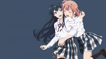 Oregairu Vector Background For Desktop HD Wallpaper
