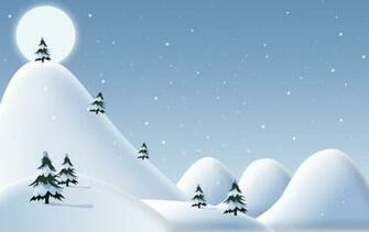 Christmas Scenes Wallpaper Snow White Mountains