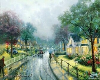 Thomas Kinkade Wallpaper