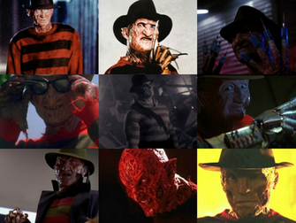 Evolution Of Freddy Krueger By Halloweenlover316