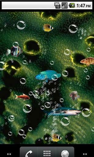 Captura De Pantalla Cool Marine Live Wallpaper Para Android