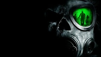 Skull Gas Mask HD Wallpaper