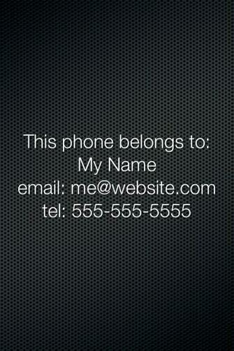 Creating A Custom iPhone Or iPad Lock Screen Wallpaper Image With Your