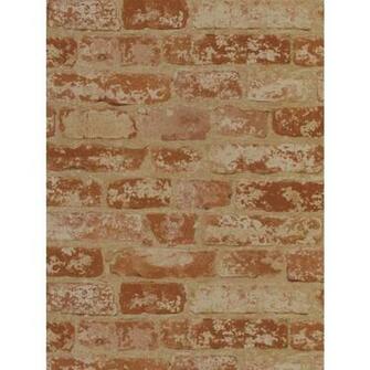 Wallpaper Faux Rust Tuscan Brick Wall High Definition