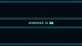 Microsoft Windows Os Blue Desktop Pc And Mac Wallpaper