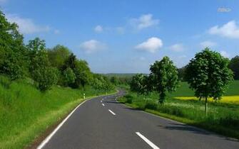 Open Road Wallpaper World